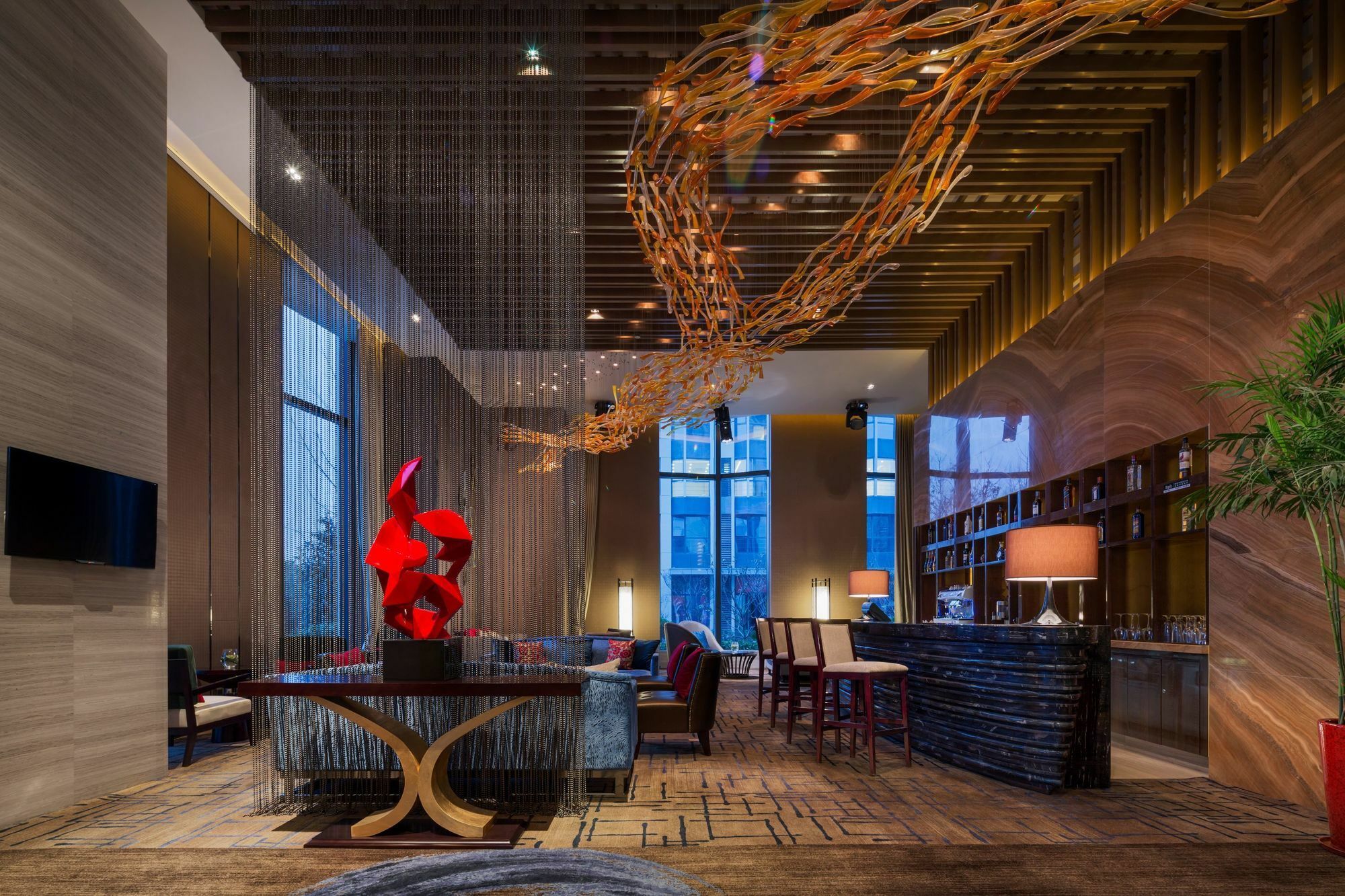 Wanda Realm Bengbu Hotell Exteriör bild